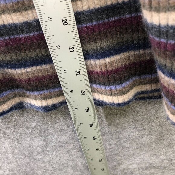 Christopher Fischer 100% Cashmere Turtleneck Sweater Ribbed Womens M Thick - Picture 7 of 8